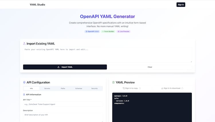 Yaml Studio 